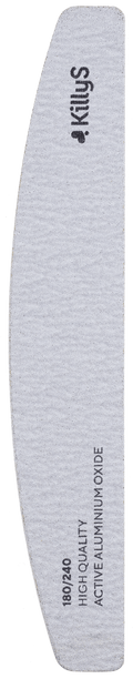 KillyS Professional Nail File for Acrylic and Natural Nails, 180/240 Grit
