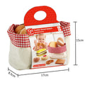 Hape Toddler Bread Basket Felt Pretend Play Food Set, 18 Months+