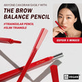 Espoir The Brow Balance Pencil Mini Cara Set #4 Ash Brown Eyebrow Kit