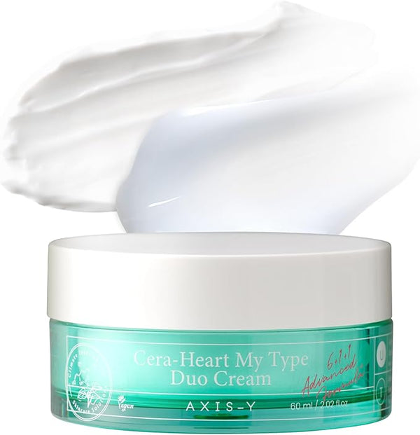 AXIS-Y Cera Heart My Type Duo Cream Lightweight Moisturizing Face Cream 60 ml