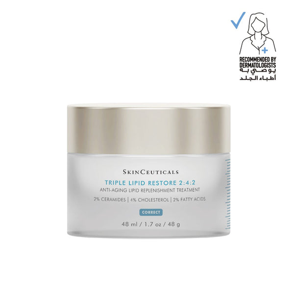SkinCeuticals Triple Lipid Restore 2:4:2 Face Cream, Ceramides and Cholesterol, 48ml