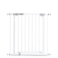 Hauck Safety Gate Auto Close N Stop Metal Door and Stair Gate White 75-80 cm