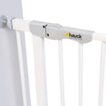 Hauck Safety Gate Auto Close N Stop Metal Door and Stair Gate White 75-80 cm