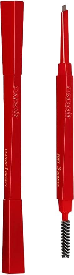 Espoir The Brow Balance Pencil Slim Triangle Eyebrow Pencil Light Brown #5, 1 Pc
