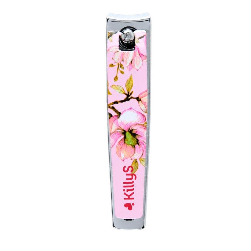 KillyS Floralove Collection Nail Clipper Pink Stainless Steel