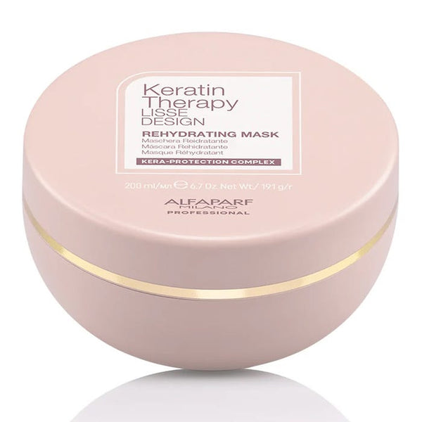 Keratin Therapy Gloss & Lamination Mask, Deep Conditioning, Keratin Collagen Babassu Oil Vitamin E, 200 ml