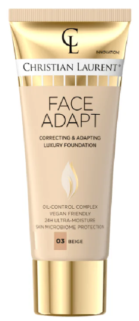 Christian Laurent Face Adapt Liquid Foundation Natural Finish 03 Beige 30ml