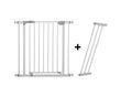 Hauck Open'n Stop Safety Gate with 21 cm Extension, White, 75-80 cm