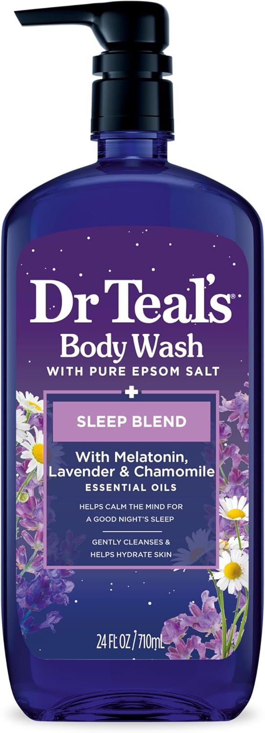 Dr Teal's Body Wash Epsom Salt Sleep Blend Melatonin