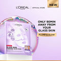 L'Oreal Paris Revitalift Filler Glass Skin Hydrogel Face Mask Hyaluronic Acid 1 Pc 25 g