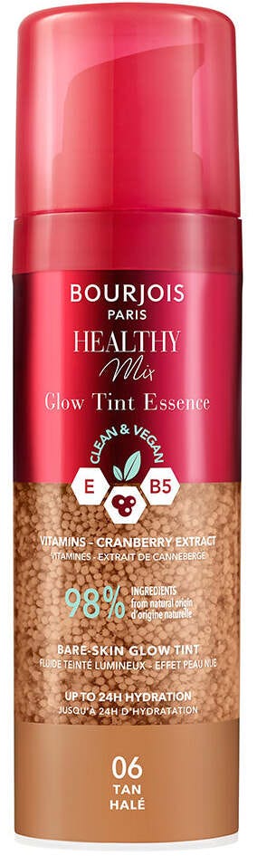 Bourjois Healthy Mix Glow Tint Essence Luminous Tinted Fluid Cranberry Extract Shade 6