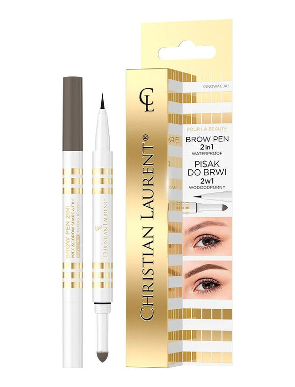 Christian Laurent Eyebrow Pencil Cool Brown