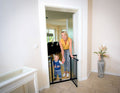 Hauck Close N Stop Safety Gate with 9cm Extension, Charcoal