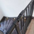 Hauck Close N Stop Safety Gate with 9cm Extension, Charcoal