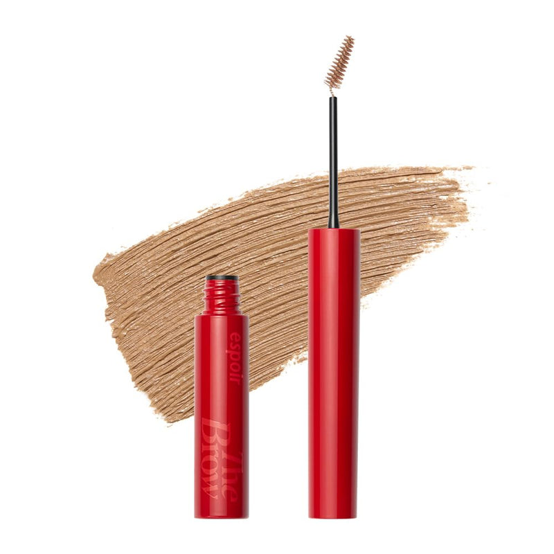 Espoir The Brow Color Fixing Cara Liquid Eyebrow Mascara Sweat-Resistant #1 Beige