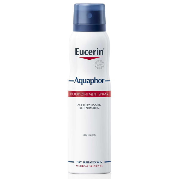 Eucerin Aquaphor Ointment Body Spray Lightweight Moisturizing Formula 250ml