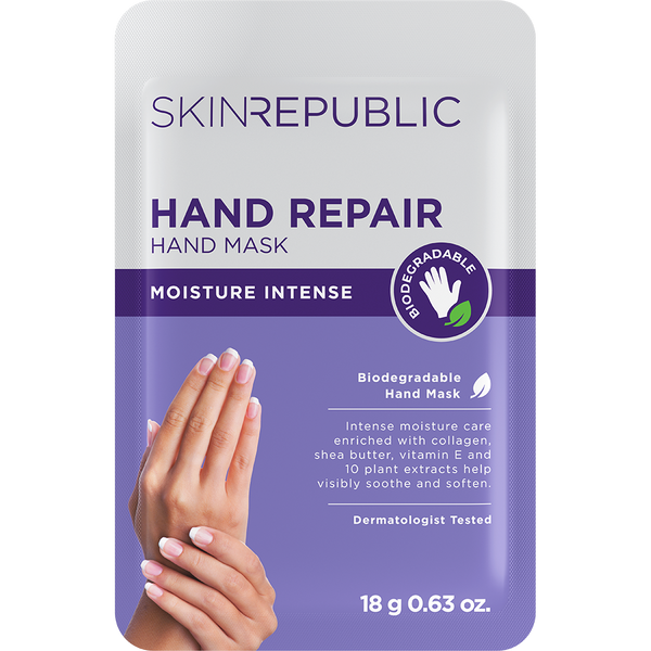 Skin Republic Hand Repair Cream Gloves Collagen Shea Butter Vitamin E 18 g 1 Pc
