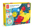 Hape Color Mix Painting Art Set, Non-Toxic Primary Paints, Ages 4+