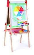 Hape Color Mix Painting Art Set, Non-Toxic Primary Paints, Ages 4+