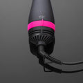 Rebune Hair Styler Volumizer RE-2089PLUS 1200W Oval Brush 3 Heat Settings Black