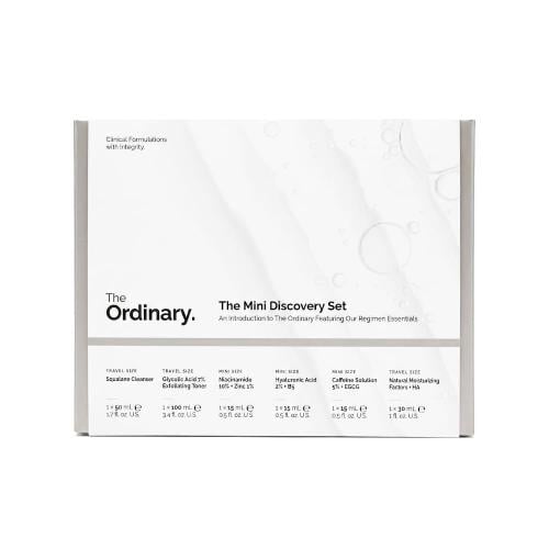 The Ordinary Mini Discovery Skincare Kit Glycolic Acid Niacinamide Hyaluronic Acid