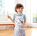 Hape Colour Me Arts & Crafts Waterproof Coloring Apron for Kids 3Y+