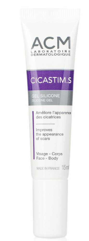 ACM Cicastim S Silicone Gel, Silicone Formula, 15 ml