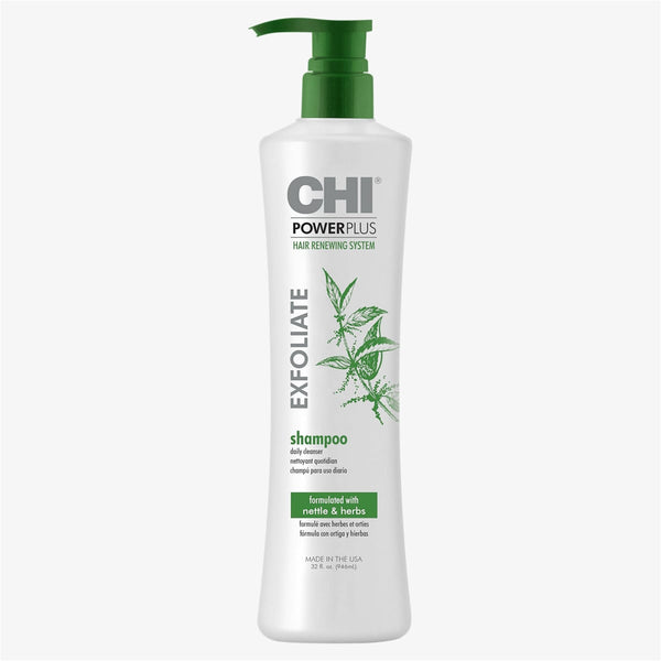 CHI Power Plus Exfoliate Shampoo Sea Salt Peppermint and Tea Tree Oil 355 ml