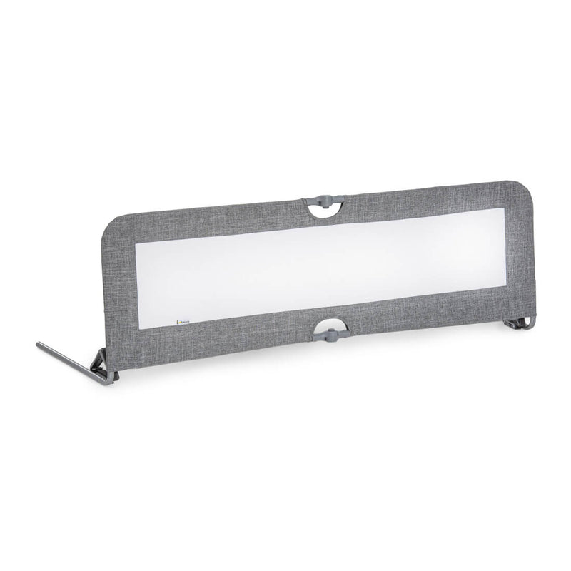 Hauck Sleep N Safe Plus XL Bed Rail Folding Mesh Guard Melange Grey 150 x 50 cm