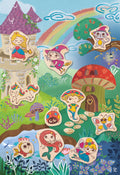 Hape DIY Magic Friends Mars Art & Craft Set with Wooden Magnets and Glitter Markers