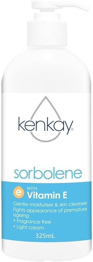 Kenkay Sorbolene Cream With Vitamin E Moisturizer, Cleanser and Shaving Cream 325 ml
