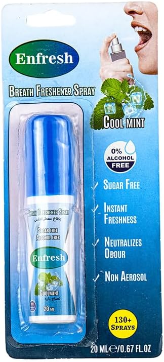 Enfresh Breath Freshener Spray Cool Mint 20ml