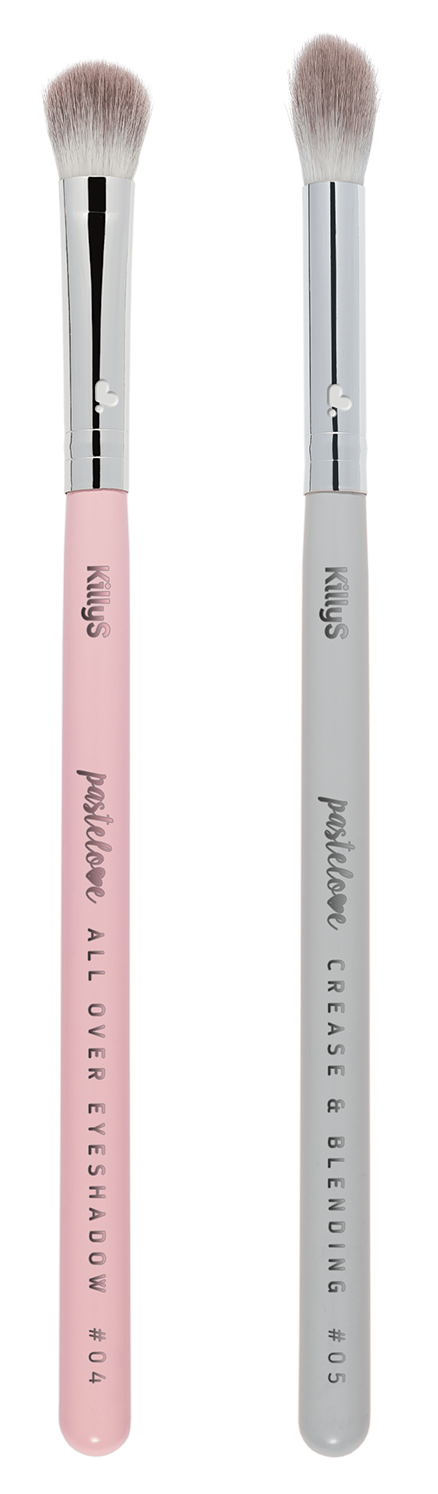 KillyS Pastelove Collection Eyeshadow Blending Brush Set Green Tea Extract