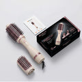 Rebune Air Hair Styler RE-2131 1200W Ionic Ceramic 2 Brush Attachments Black