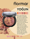 Flormar Baked Blush-On Compact Powder Blusher Pink 045 Touch Of Rose
