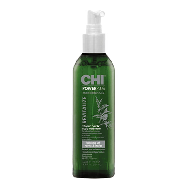 CHI Power Plus Spray Leave-In Hair Treatment with Nettle, Red Clover and Biotin