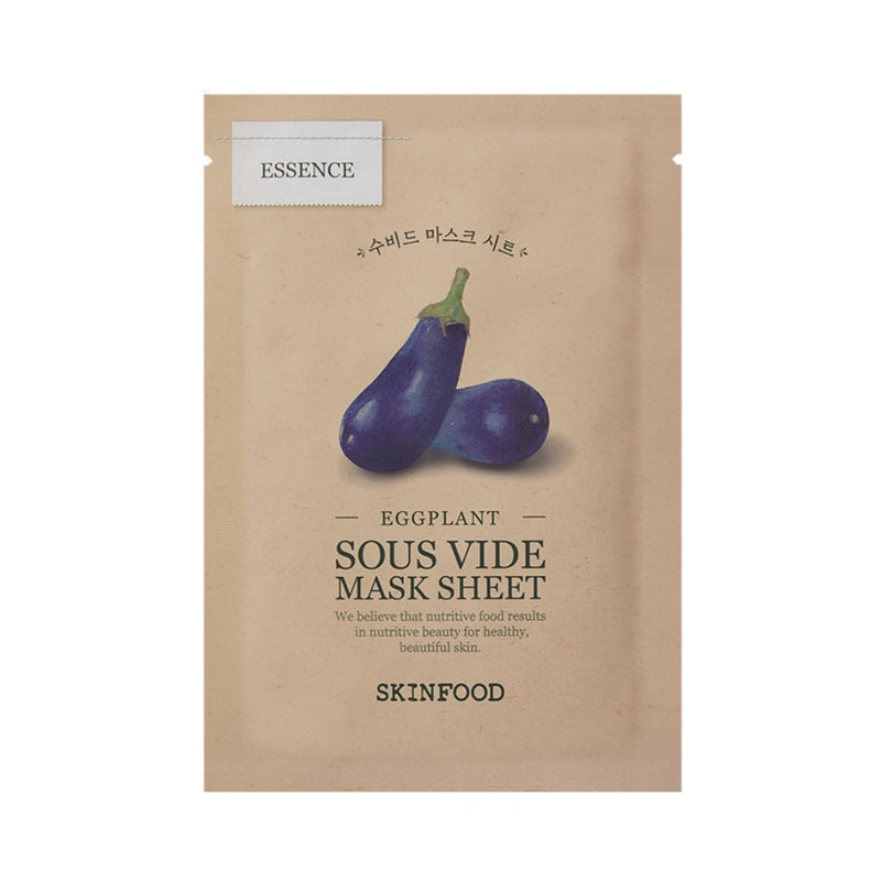 Skinfood Eggplant Soothing Face Mask Sheet Eggplant Extract 22g