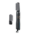 Rebune RE-2094-2 Hair Styler 1200W with 2 Removable Brush Attachments, Matte Black