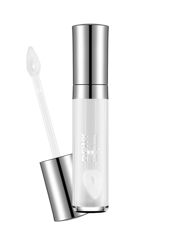 Flormar Dewy Lip Glaze Wet Lips 01 Transparent Gloss
