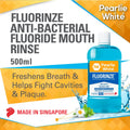 PEARLIE WHITE Fluorinze Mouth Wash Liquid 500ml