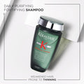 Kerastase Genesis Homme Purifying Shampoo, Daily Cleansing with Creatine and Ginger Root, 250 ml