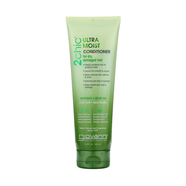 GIOVANNI 2Chic Ultra Moist Conditioner for Dry, Damaged and Colour-Treated Hair 250ml