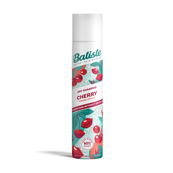 Batiste Dry Shampoo Cherry Aerosol Freshening Formula 200 ml