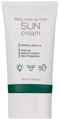 Prreti Daily Tone-Up Cica Sun Cream SPF 50+ PA++++ Lightweight Matte 50 ml