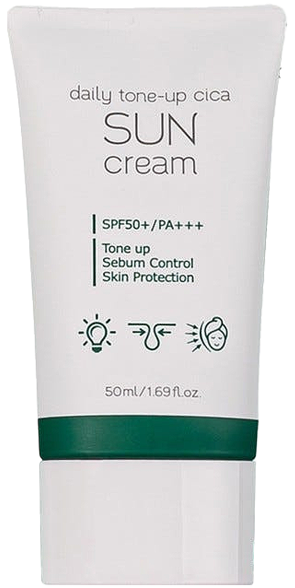Prreti Daily Tone-Up Cica Sun Cream SPF 50+ PA++++ Lightweight Matte 50 ml