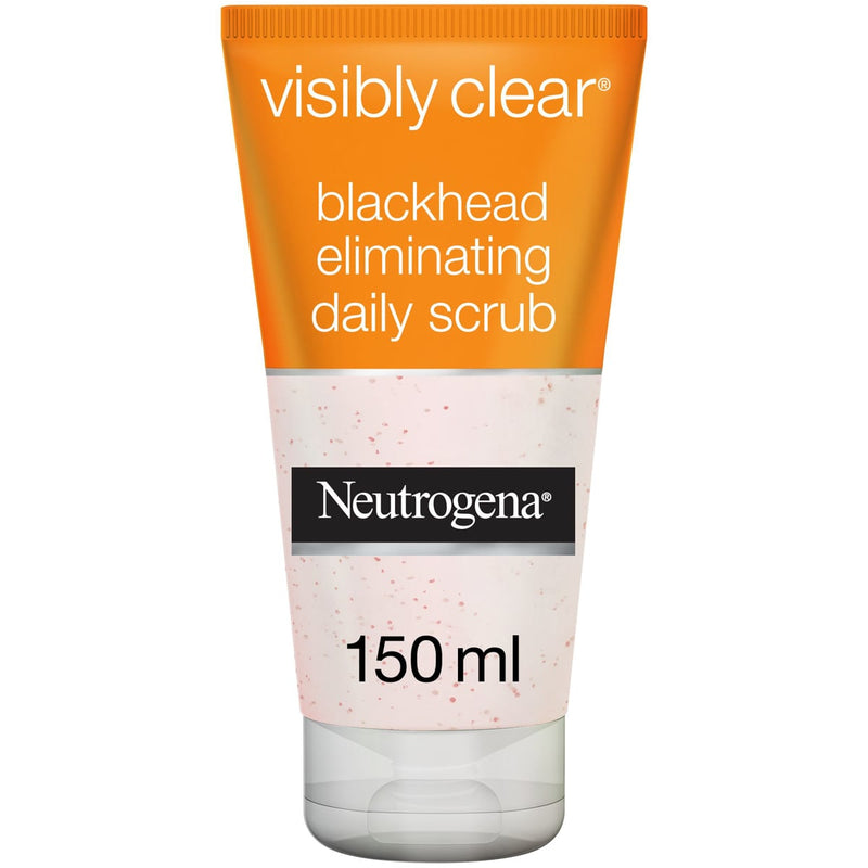 Neutrogena Visibly Clear Daily Face Scrub, Gentle Exfoliating Formula, 150 ml