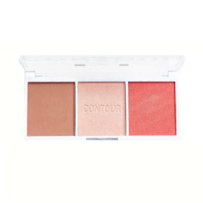 Revolution Relove Colorplay Contour Kit Powder Bronzer Highlighter Blush