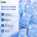 Prreti Hyaluronic Lip & Eye Remover Pads Low pH Makeup Cleansing 30 Pieces