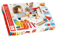 Hape Crazy Rollers Stack Track Wooden Marble Run, 50-Piece Set, Ages 3+