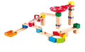 Hape Crazy Rollers Stack Track Wooden Marble Run, 50-Piece Set, Ages 3+